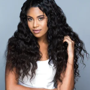 Indian Natural Wavy Hair Wigs (100% Human Hair)